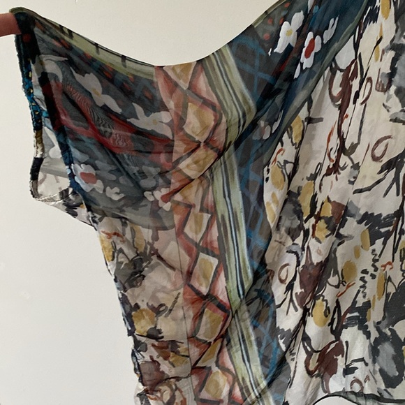 Artistic Flowy Sofia Dolman Sleeve Cover Up Top OS - Picture 7 of 11